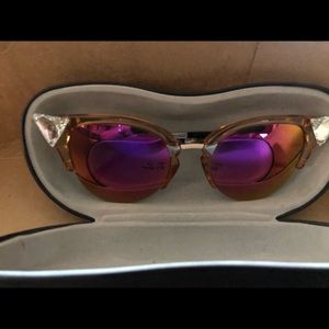 FENDI IRIDIA CAT EYE SUNGLASSES